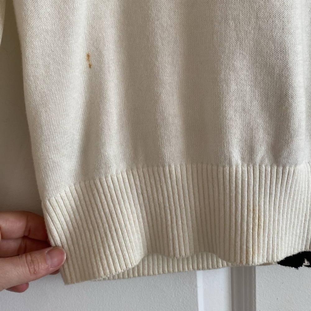 Forever 21 Cream Knit Sweater - Picture 5 of 9